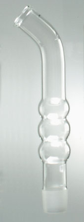 Mundstück gebogen „Bubbles“ 35 cm