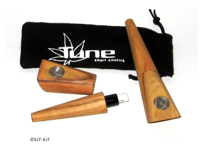 acti Tube Holzpfeife für Aktivkohlefilter ca. 8mm aus Olivenholz