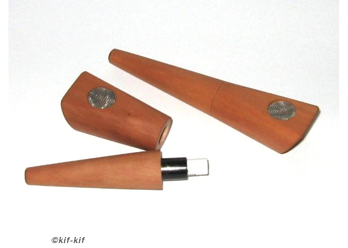 acti Tube Holzpfeife für Aktivkohlefilter ca. 8mm aus Birnenholz