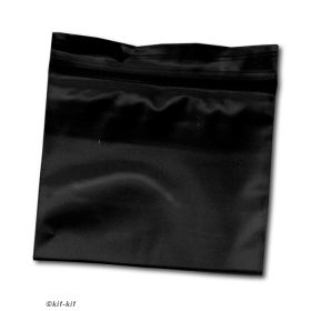 100 Zip-Tüten 35 x 35 mm schwarz 90 my